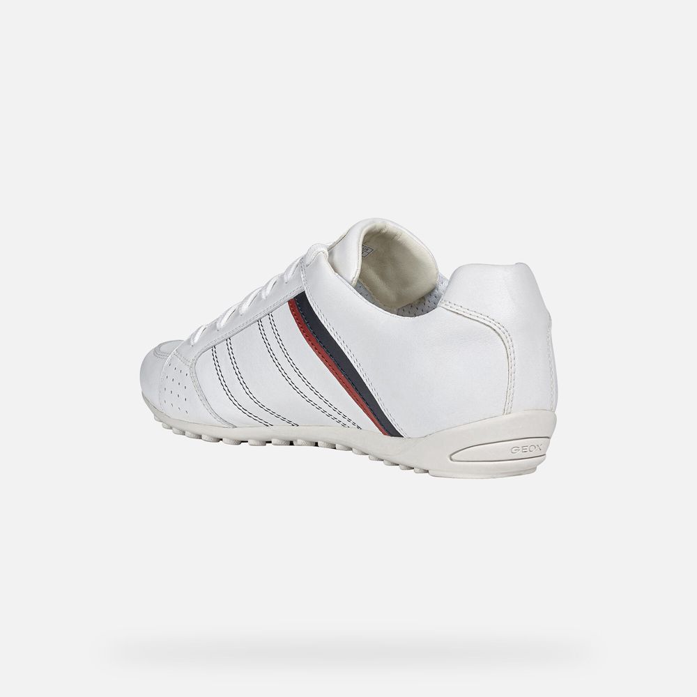 Geox Erkek Spor Ayakkabı Beyaz - Wells - PTO-710543